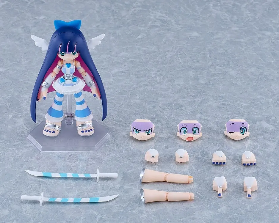 New Panty & Stocking with Garterbelt Figma Action Figures 2-Pack Panty & Stocking: Angel ver. 12 cm